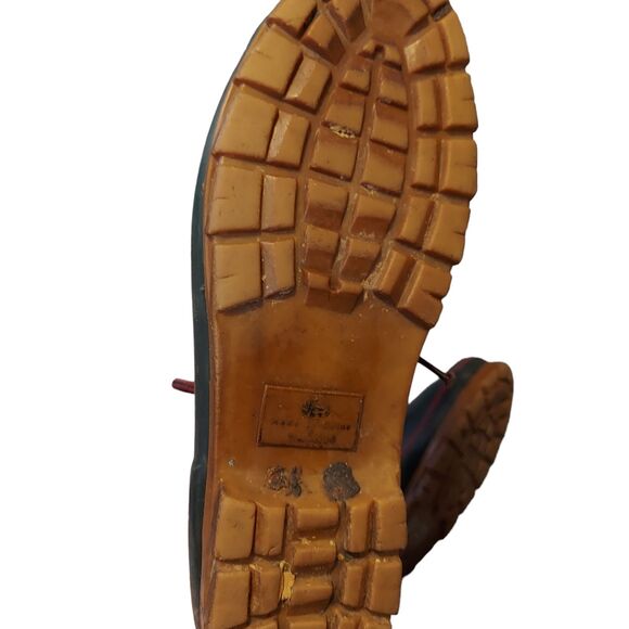 G.H. Bass & Co Women’s 8M Duck Boots Rubber Outdoor Shoes Rugged Rustic - Picture 14 of 15